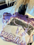 Bleached Long Live Cowgirls Purple Tee