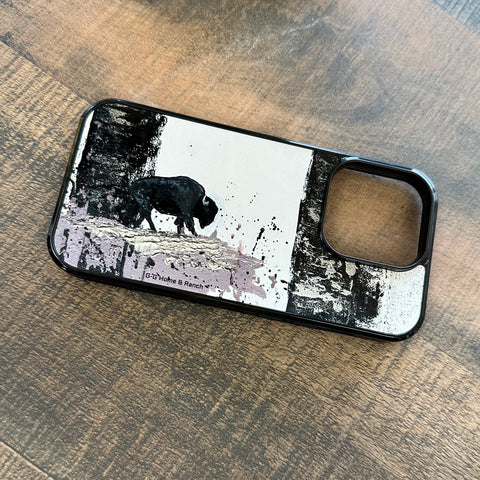Abstract Bison Phone Case