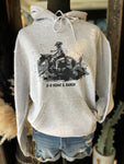 Watercolor Barrel Racer Ash Hoody