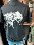 Black War Horse Tee