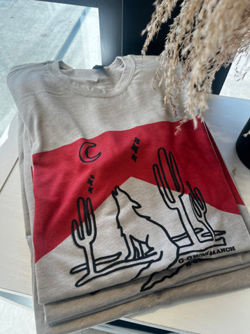 Howling Coyote Graphic Tee