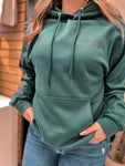 Emerald Green/Black Lola Hoody