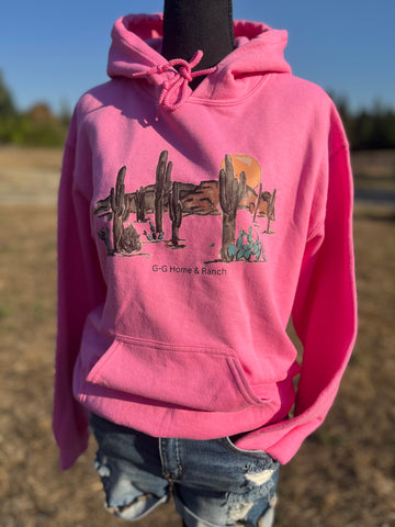 Pink Arizona Hoody