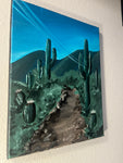 “Desert Views” 11”x14” Original Acrylic Painting