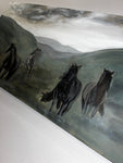 “Thunder Rolls” 24”x48” Original Acrylic Painting