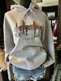 Heather Gray “Arizona” Hoody