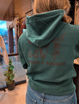 Emerald Green/Black Lola Hoody