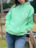 Neon Teal Lola Hoody