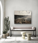 “Cowboy Sunday” 30”x40” Original Acrylic Painting