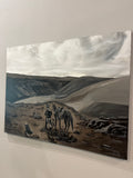 “Cowboy Sunday” 30”x40” Original Acrylic Painting