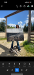 “Cowboy Sunday” 30”x40” Original Acrylic Painting