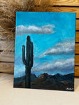 “Desert Sky” 11”x14” Original Acrylic Painting