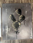 “Modern Prickly Pear-Dark” Original Acrylic Painting