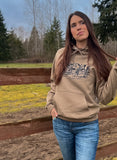 Horse Trio (Light Brown) Hoody
