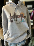 Heather Gray “Arizona” Hoody