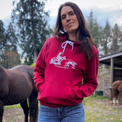 Cardinal Red Breakaway Roper Hoody