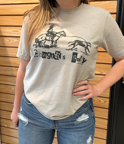 Cowgirls Only Graphic Tee