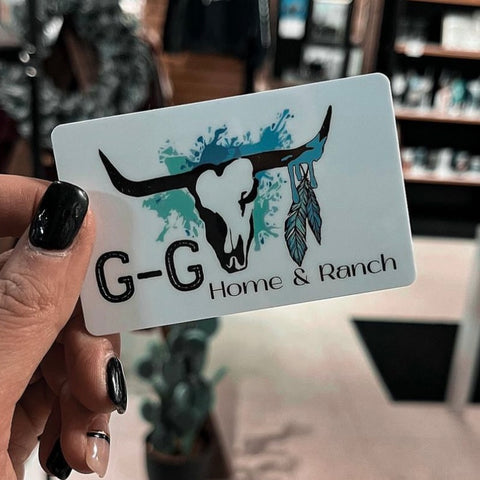 G-G Home & Ranch Gift Card