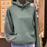 Emerald Green/Black Lola Hoody