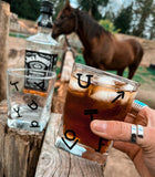 Custom Ranch Brand Glasses