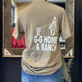 Olive Green Team Roper Tee