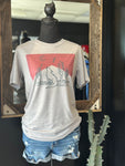 Grey Vintage Coyote tee