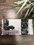 "Abstract Bison" 16” x 32” Print