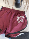 Maroon Ace Wild Athletic Shorts