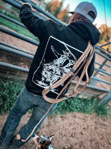 Men's Bull Rider Hoody (Black)