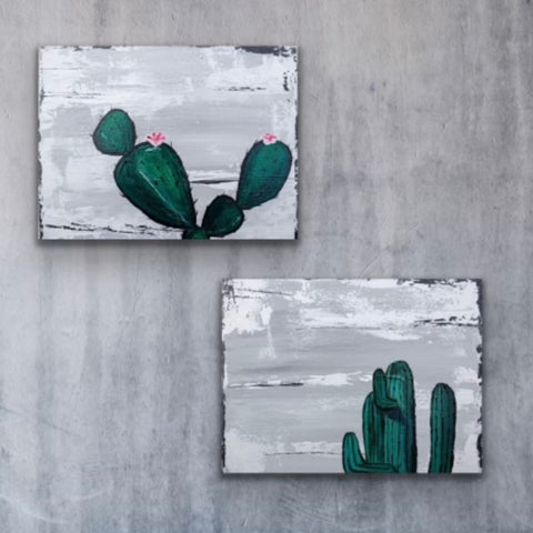 "Cactus Set" Print