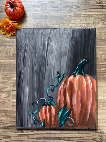 Mystical Pumpkin Original Painting