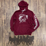 Maroon Ace Wild Hoody