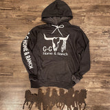 G-G Home & Ranch Heather Black Hoody
